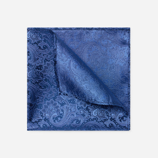 TIAN blue paisley