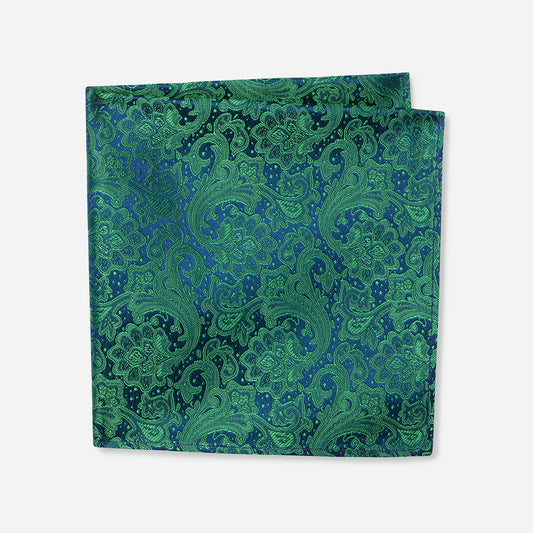 TIAN green paisley