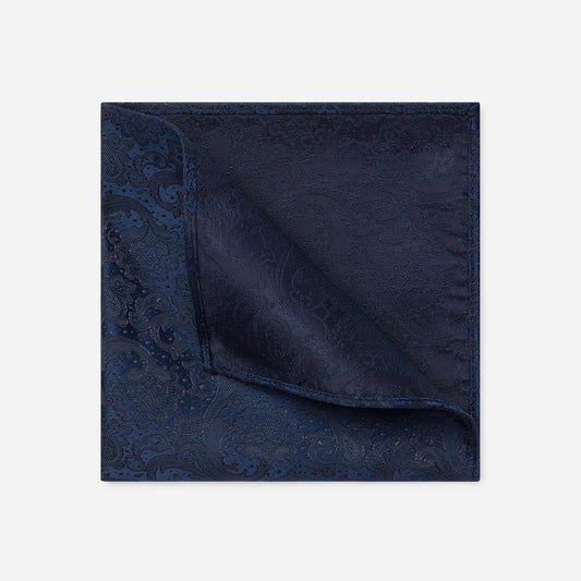 TITIAN navy paisley