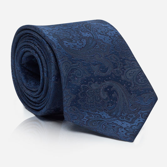 LAPO navy paisley